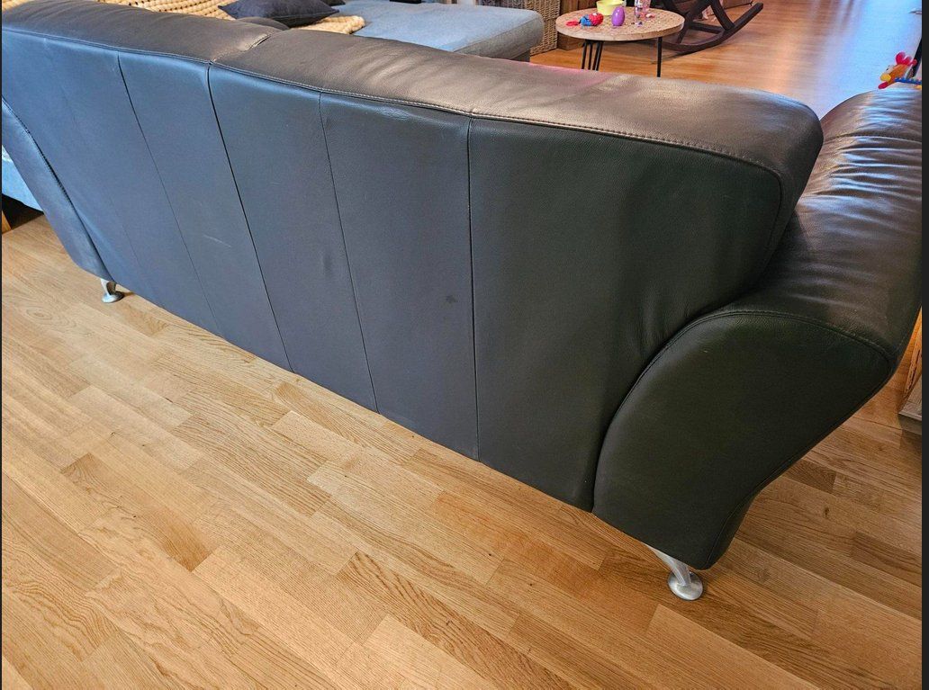 Pfister Divani: Ledersofa, schwarz, Pfister – Usato da Basel venduto da vas_rgr8 2