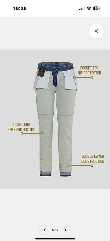 Jeans: Damen Motorradjeans 29/32 – Usato da Belp venduto da Jimknopf30 3