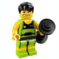 LEGO Minifigures - Series 2 - Nr. 10 Weightlifter