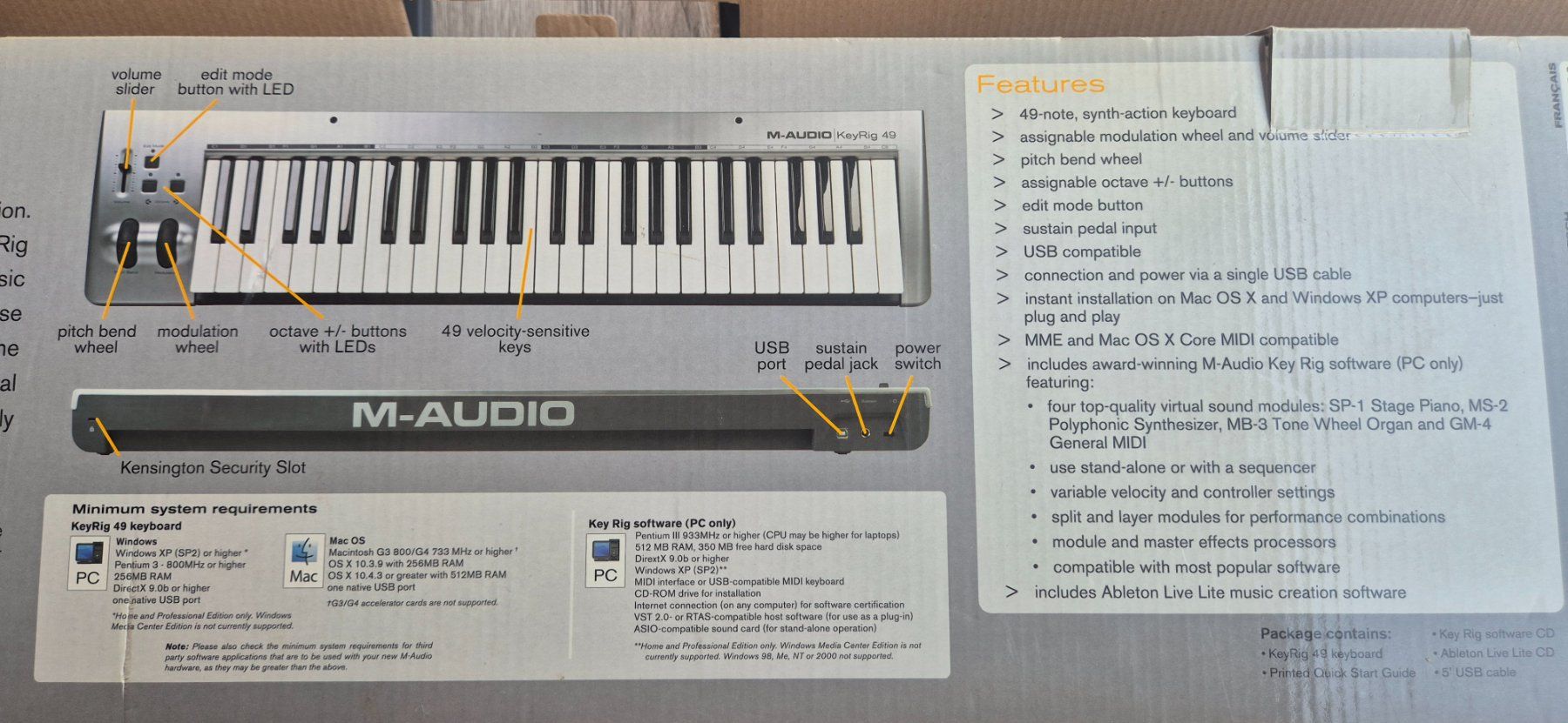M-Audio Musikinstrumente: M-Audio KeyRig 49 MIDI-Keyboard / Controller – Gebraucht aus Neerach von sillis 5
