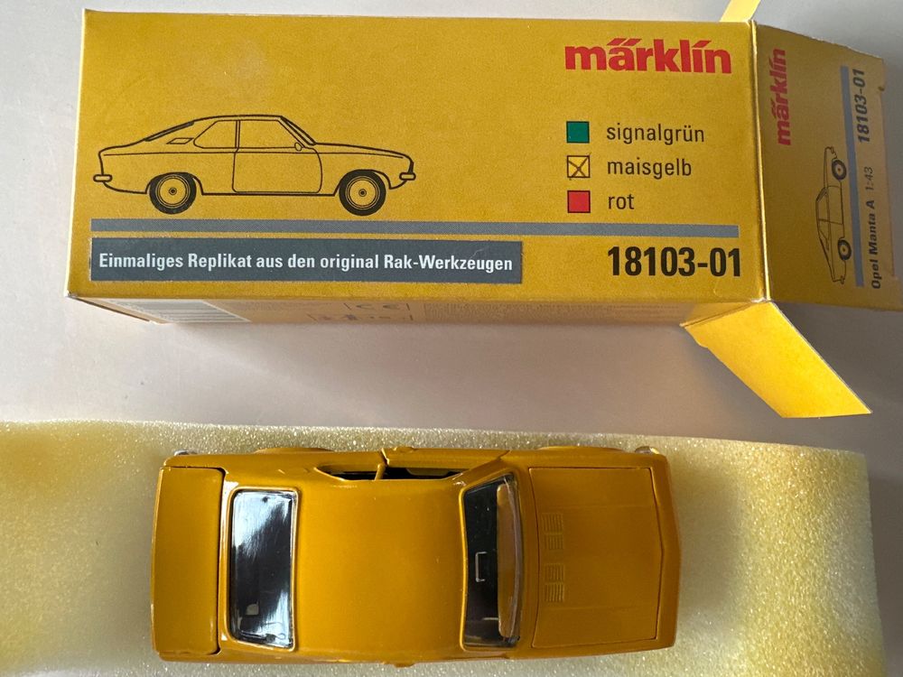 Märklin Replikate aus original Rak-Werkzeugen (Neu und originalverpackt ...