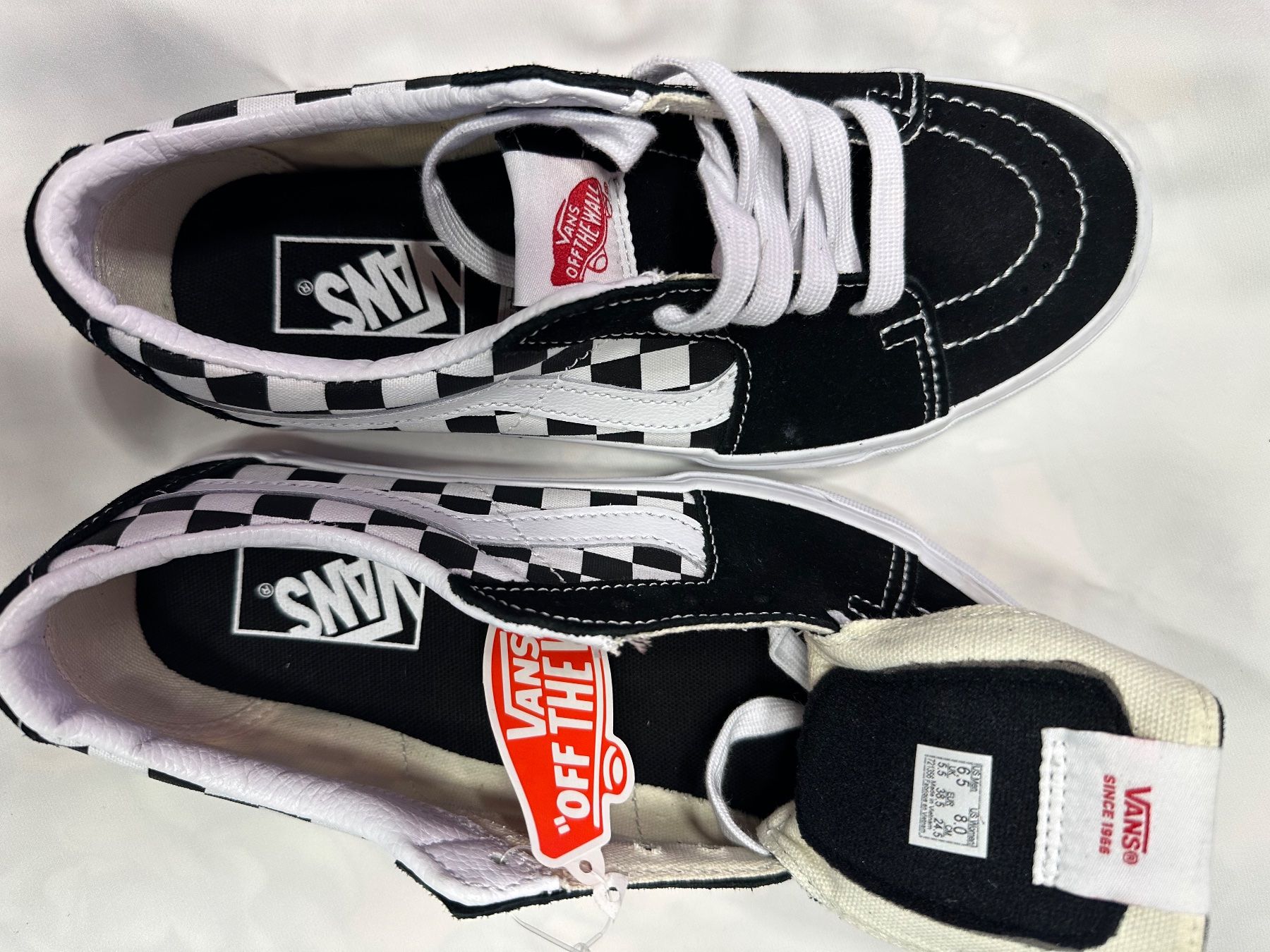 Vans Scarpe da uomo: Vans Sk8-Low "Black Checkerboard" – Nuovo e nell'imballaggio originale da Onex venduto da eri_jx6q 2