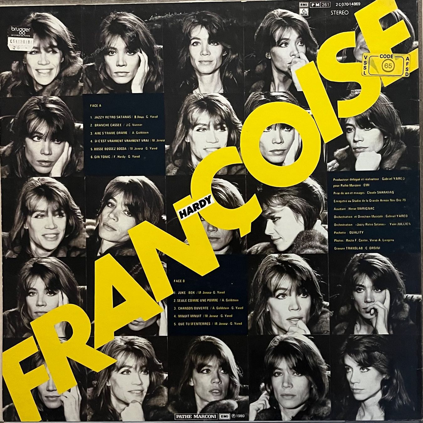 Schallplatten: FRANCOISE HARDY - GIN TONIC - 33 Tours – Gebraucht aus Bussigny von vinyl-pas-cher 1