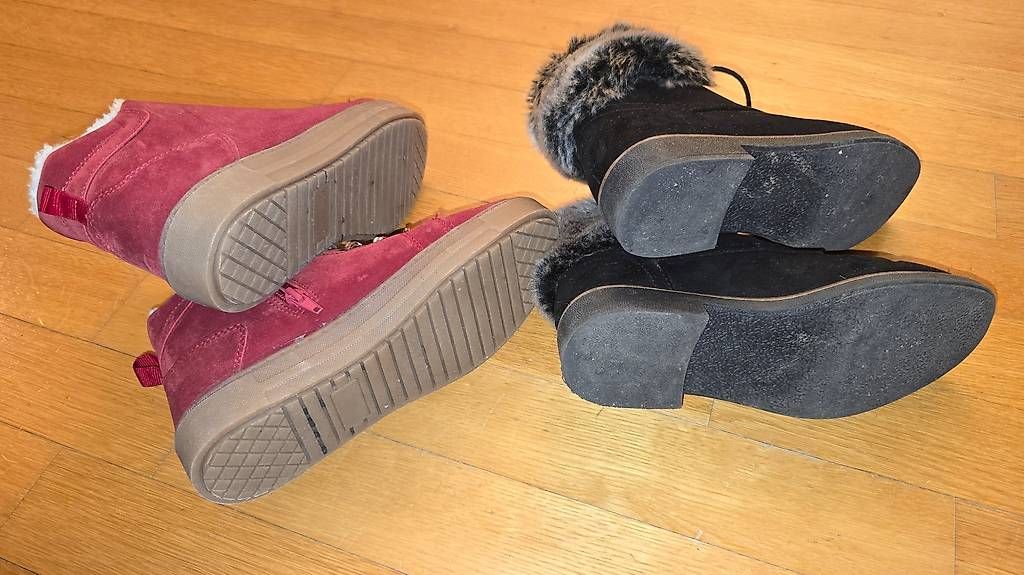 Scarpe da donna: Zwei Paar Winterschuhe Damen Gr 36 – Usato da Meggen venduto da everydaysale 3