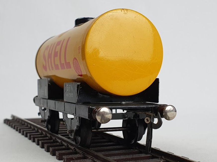 Fleischmann Modelleisenbahnen: Fleischmann GFN DRG/DB Kesselwagen "Shell", Spur 0/Blech – Gebraucht aus Seon von voAllBah 4