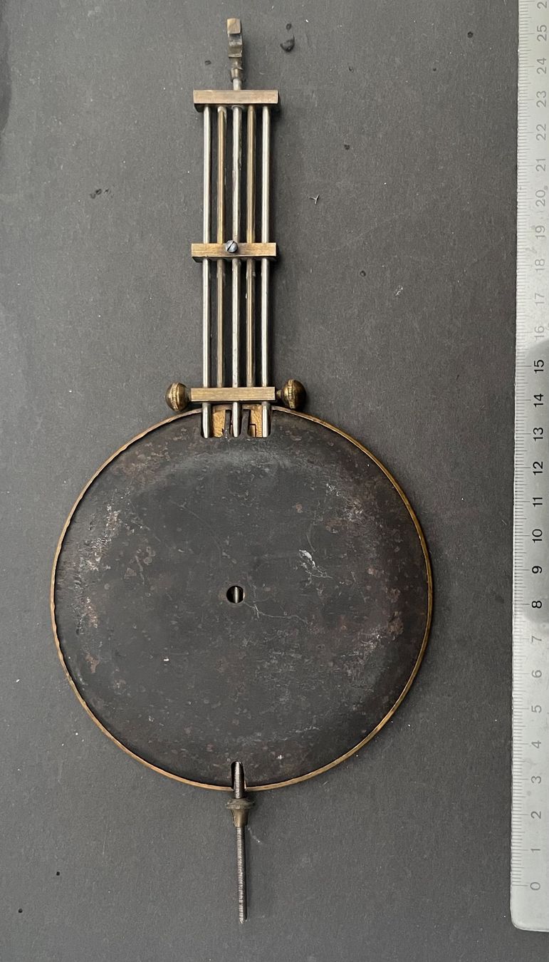 Orologi da terra & Orologi da parete: Pendel Helvetia Messing, Stand-Uhrenteil, 25cm – Usato da Ostermundigen venduto da DaxKarten-75 1