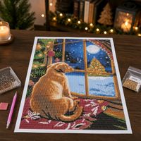 Kit de diamond painting à faire soi-même 40x60 cm