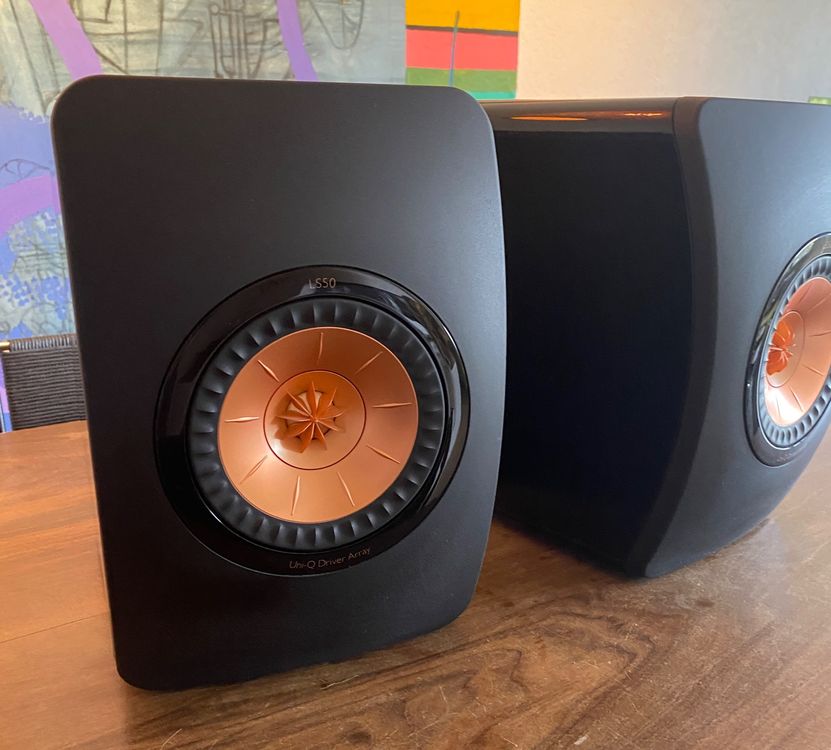 KEF LS50 Classic (Schwarz) Lautsprecher 2