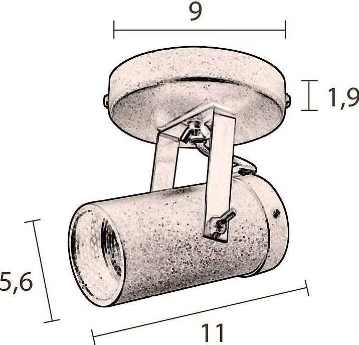 Lampadari & plafoniere: Dutchbone Spotlampe | Wand- & Deckenleuchte | dimmbar – Usato da Zürich venduto da FFidan 3