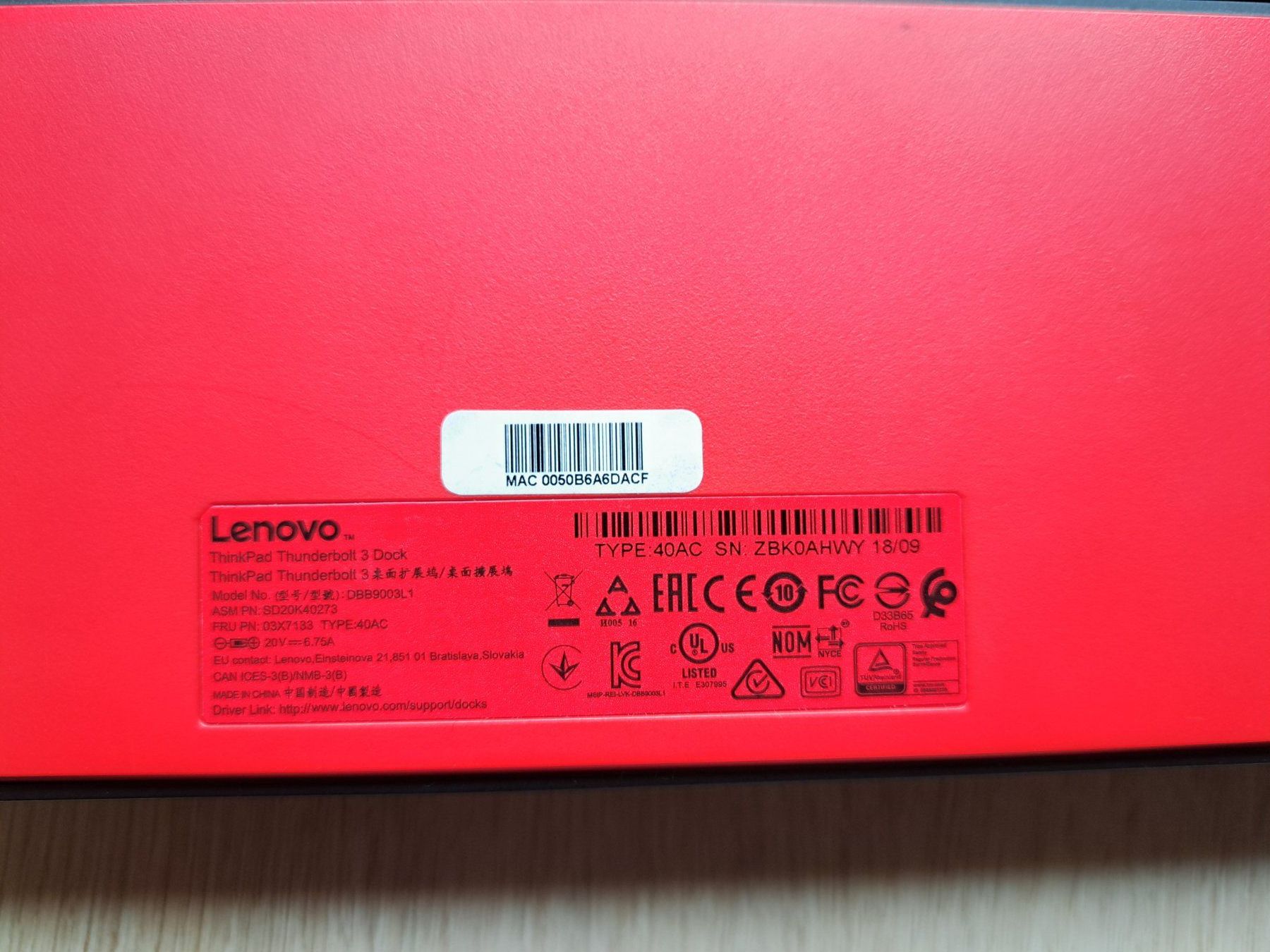 Lenovo Docking station: Lenovo ThinkPad Dockingstation - Doppelset – Usato da Altendorf venduto da sve_p22z 4