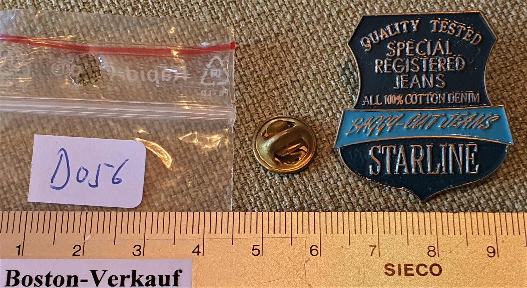 Placchette & Badge: D056 - Pin Starline Special Jeans – Usato da Reinach BL venduto da Boston-Verkauf 2
