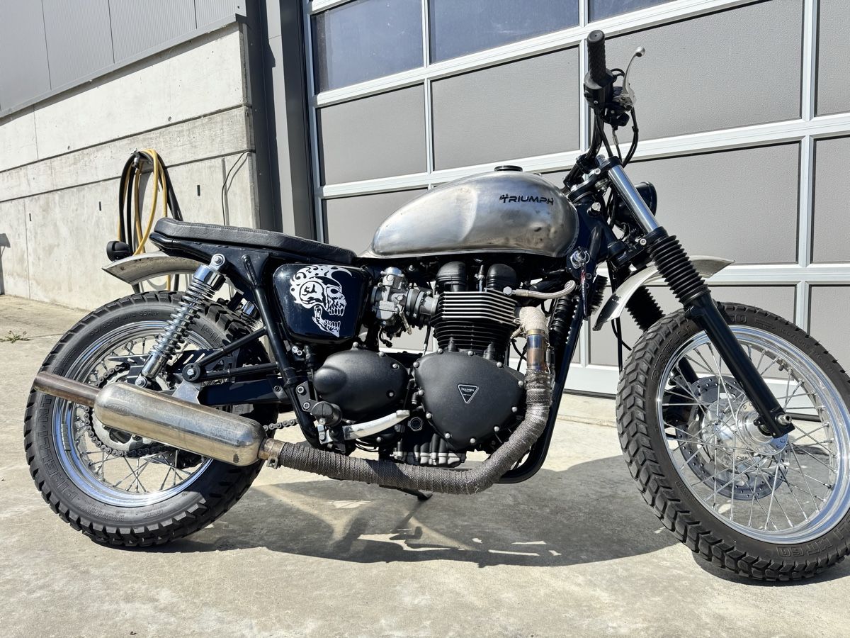 Triumph Strada: Triumph Bonneville – Usato da muolen venduto da Panhead50 5