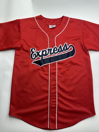 Rotes Baseball Trikot - TEAMWORK Grösse L - wie Neu!