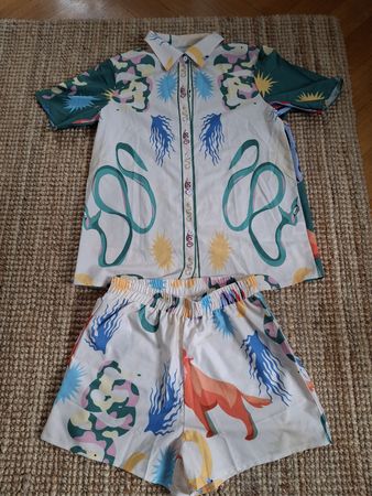 Ensemble chemise shorts T38 