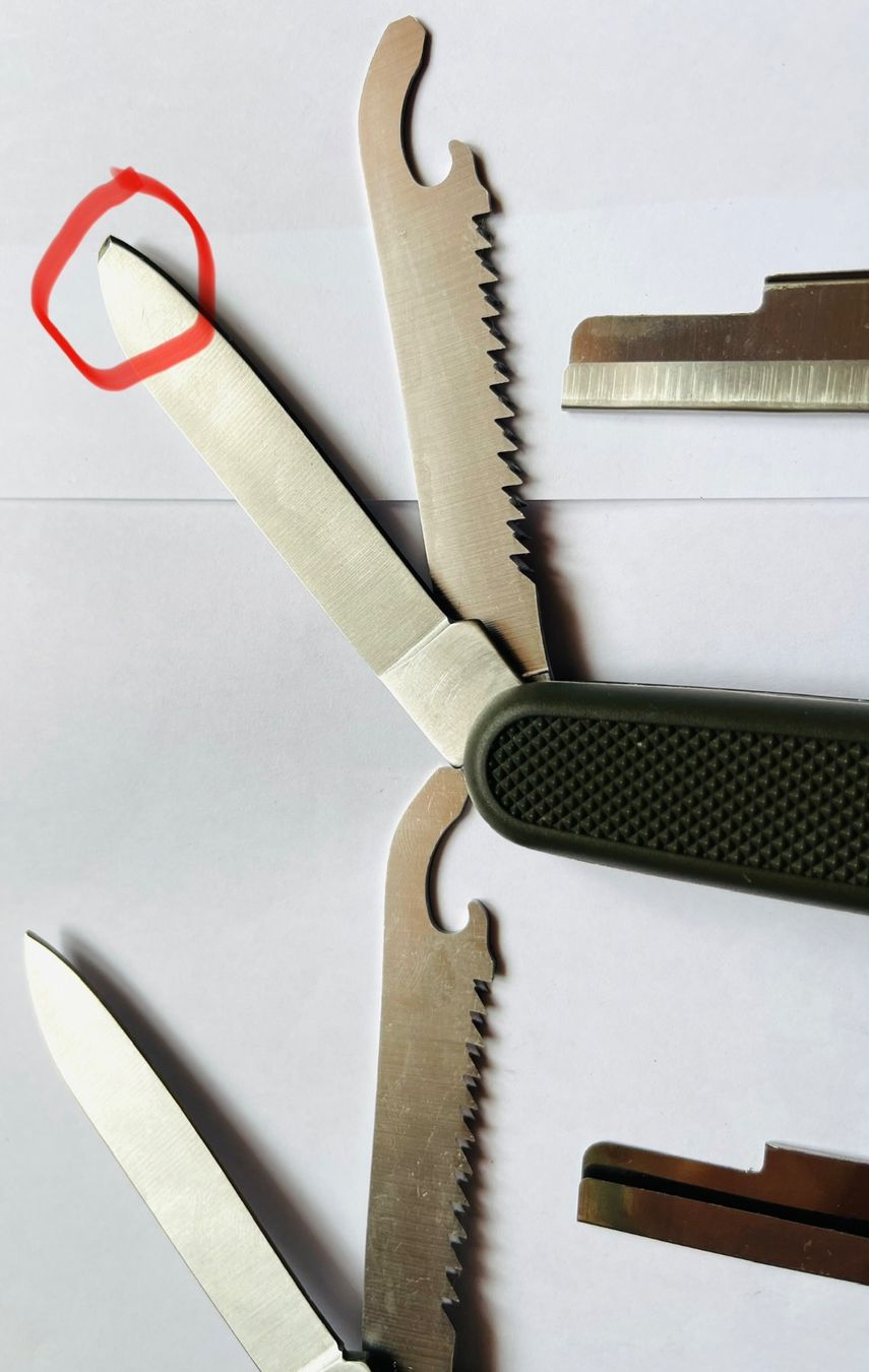 Couteaux de poche: Bundeswehrmesser, 2  Stk.   Trooper,   MIL-TEC Klinge – D'occasion à Basel par TOMFAN 4
