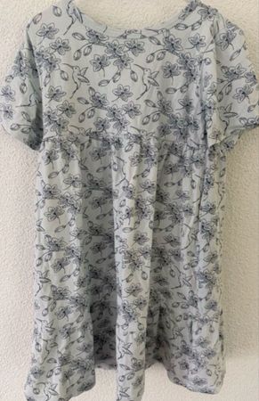 Kleid Liv + Lou Blumen/Vogel Print Grösse 122/128