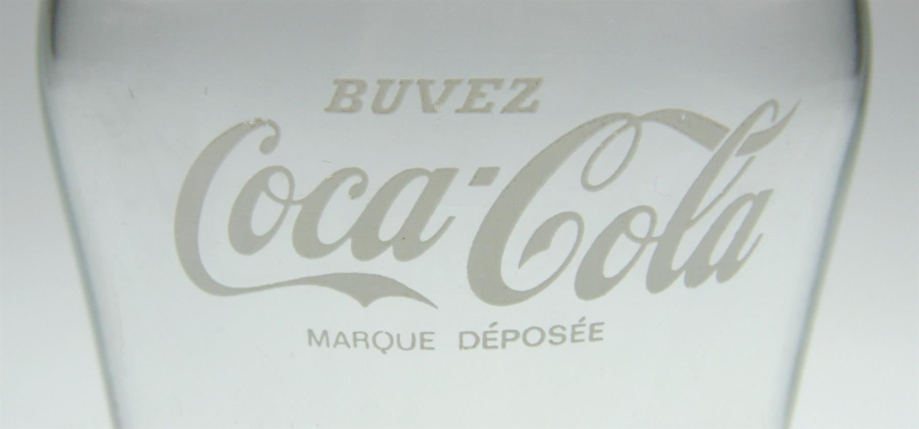 Coca-Cola Gläser: Coca Cola BUVEZ kleines altes 2 dl Glas – Gebraucht aus Schmitten FR von fliessigs_Biendli 2