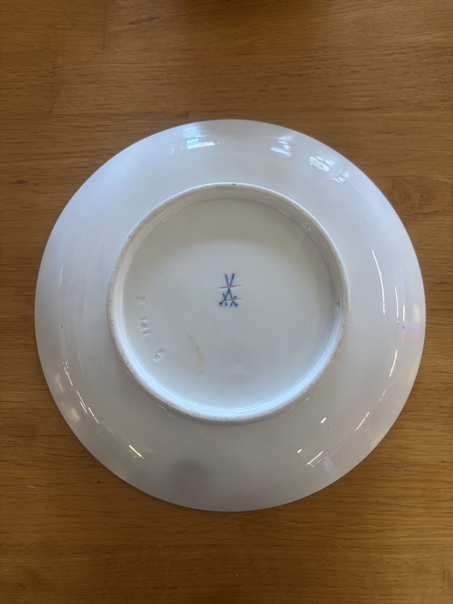 Teller: Original Meissen Teller – Gebraucht aus Pratteln von Cartonsducoeur_bl 2