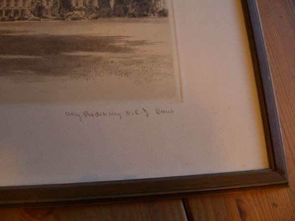 Foto & Immagini: Original Radierung d.Uni Bonn /C.J.Bauer – Usato da Winterthur venduto da Gaia 6