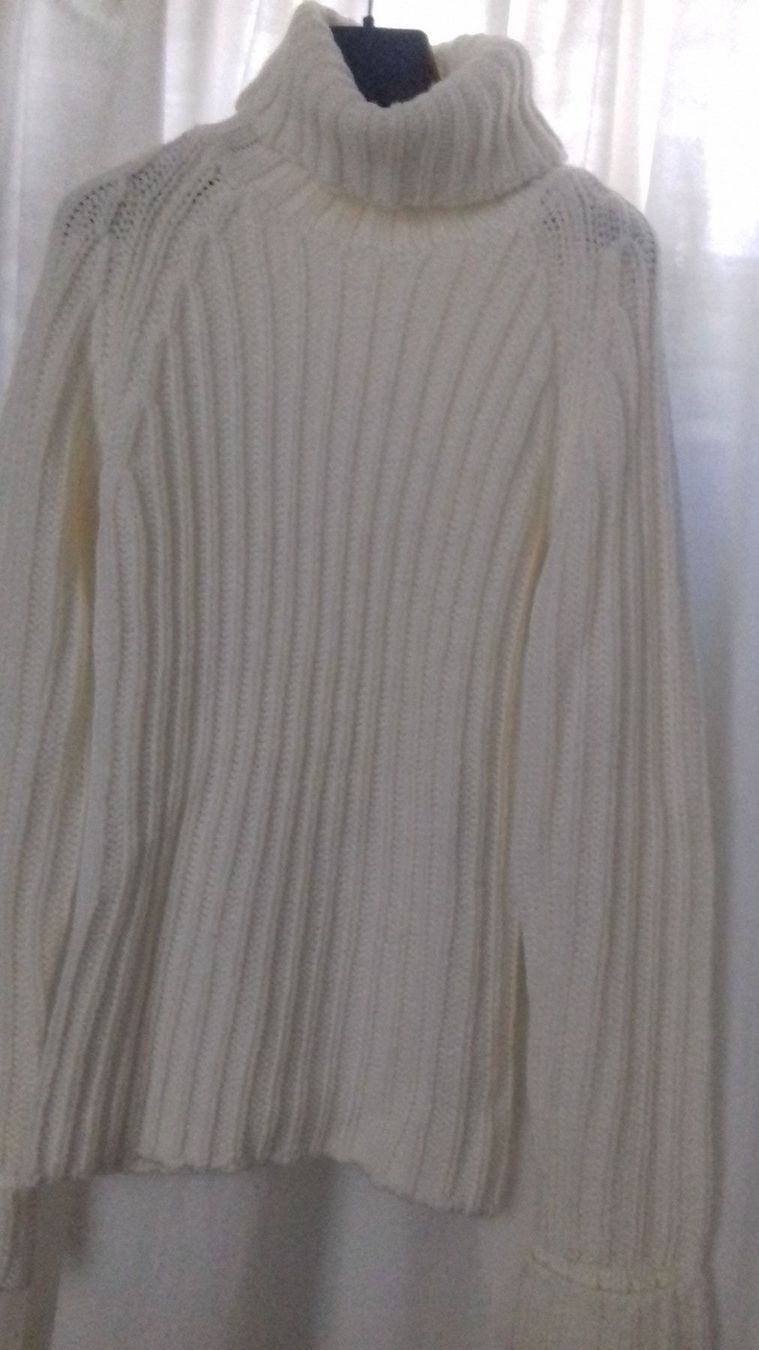 Maglioni & Felpe: Pullover, Fb.Weiss/Elfenbein, Gr. S, NEU – Nuovo (secondo la descrizione) da Zürich venduto da cas_9jbv