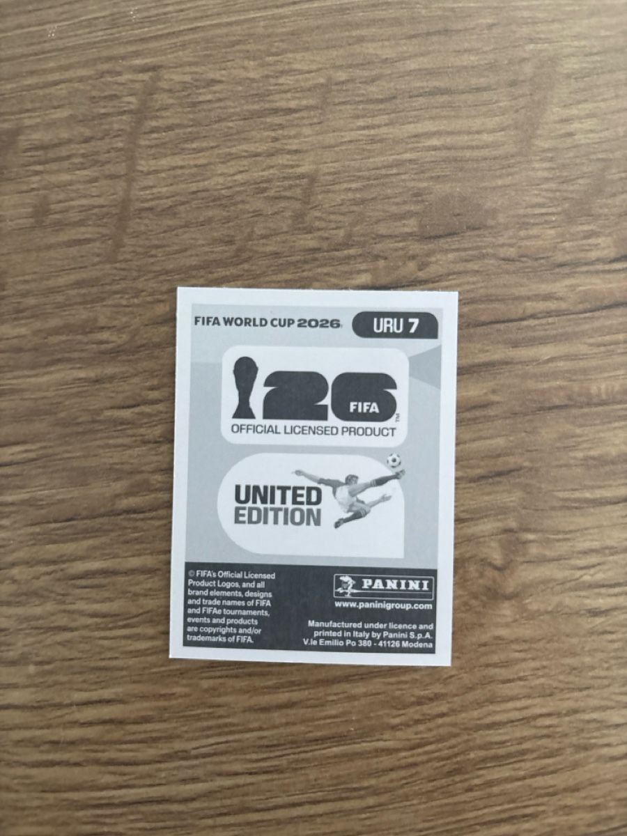 Panini Carte collezionabili: Panini Fifa WM 2026, URU7 – Nuovo (secondo la descrizione) da Niederwil AG venduto da pat_l6fn 1