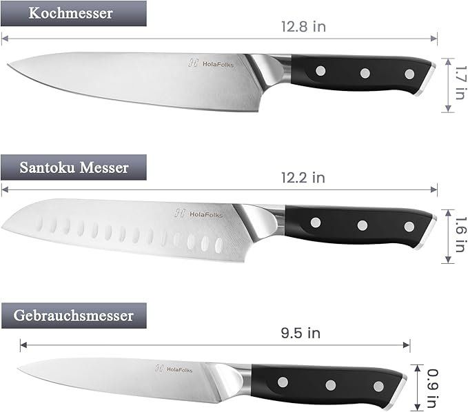Couteaux: Küchenmesser Kochmesser Messerset – Neuf avec emballage d'origine à Oberentfelden par sch_8bt6 2