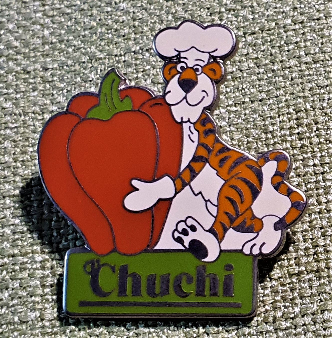 Placchette & Badge: N380 - Zeitschrift d'Chuchi Tiger Pin – Usato da Reinach BL venduto da Boston-Verkauf