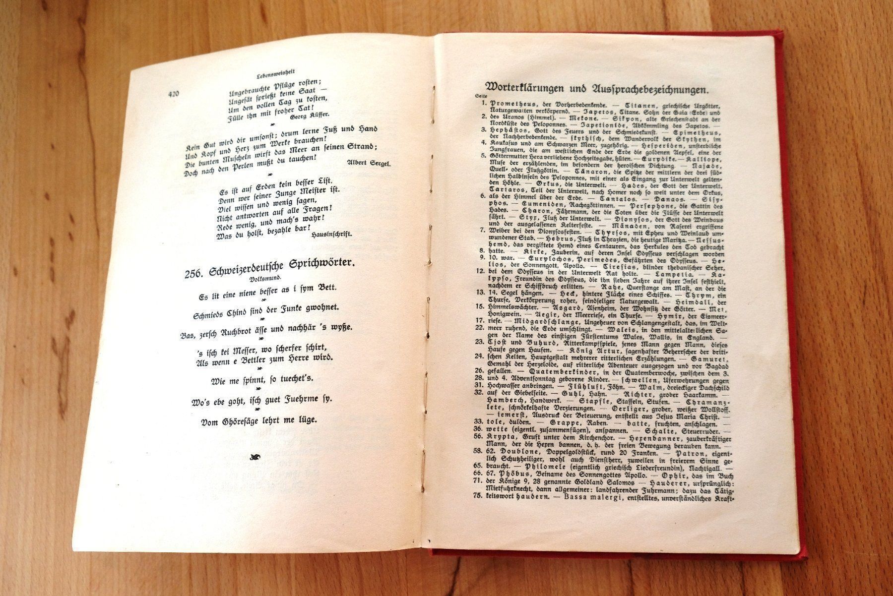 Libri: antikes Lesebuch 1929 – Usato da Madiswil venduto da Stratosteve 4