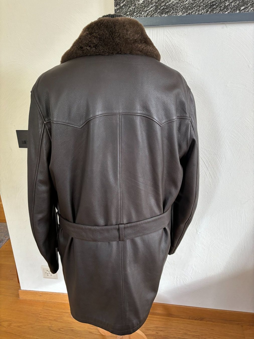 Hermès Cappotti: Exceptional Hermes Parka Deer leather XL - Mint condition – Usato da Prangins venduto da pad2424 2