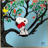KeC: Snoopy the tree lover, POP Art, signiert 3/10