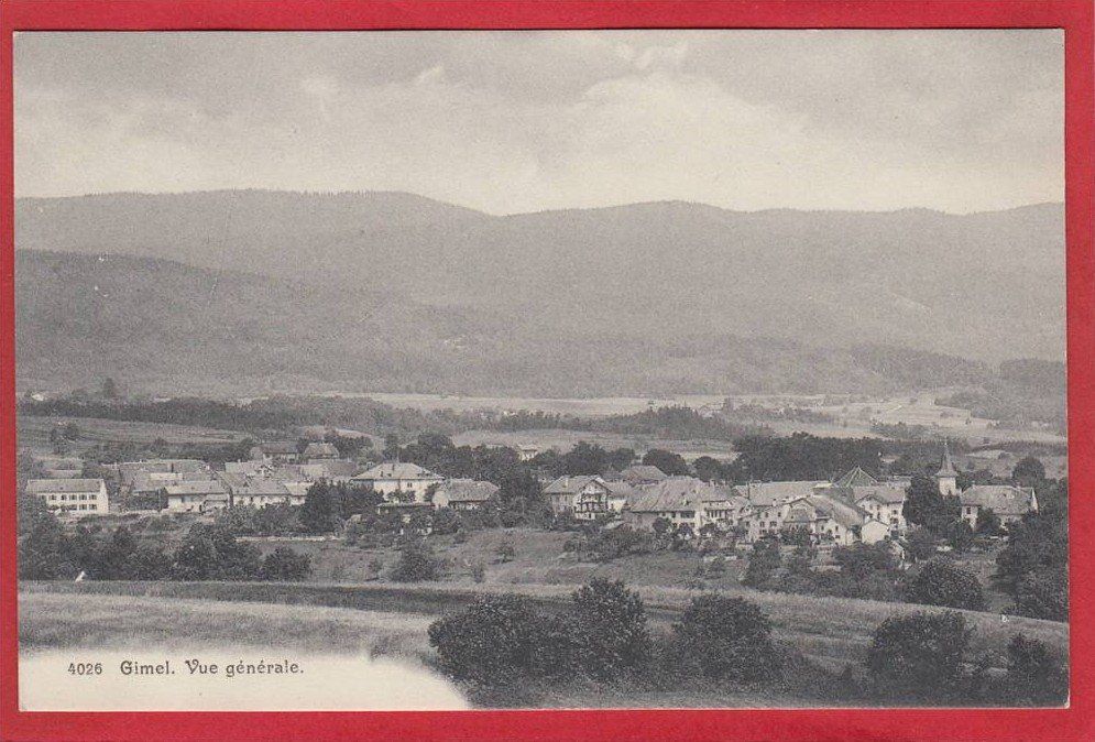 Cartoline postali: GIMEL, VUE GÉNÉRALE, PHOTOTYPIE – Usato da Grüningen venduto da Kartenlaube