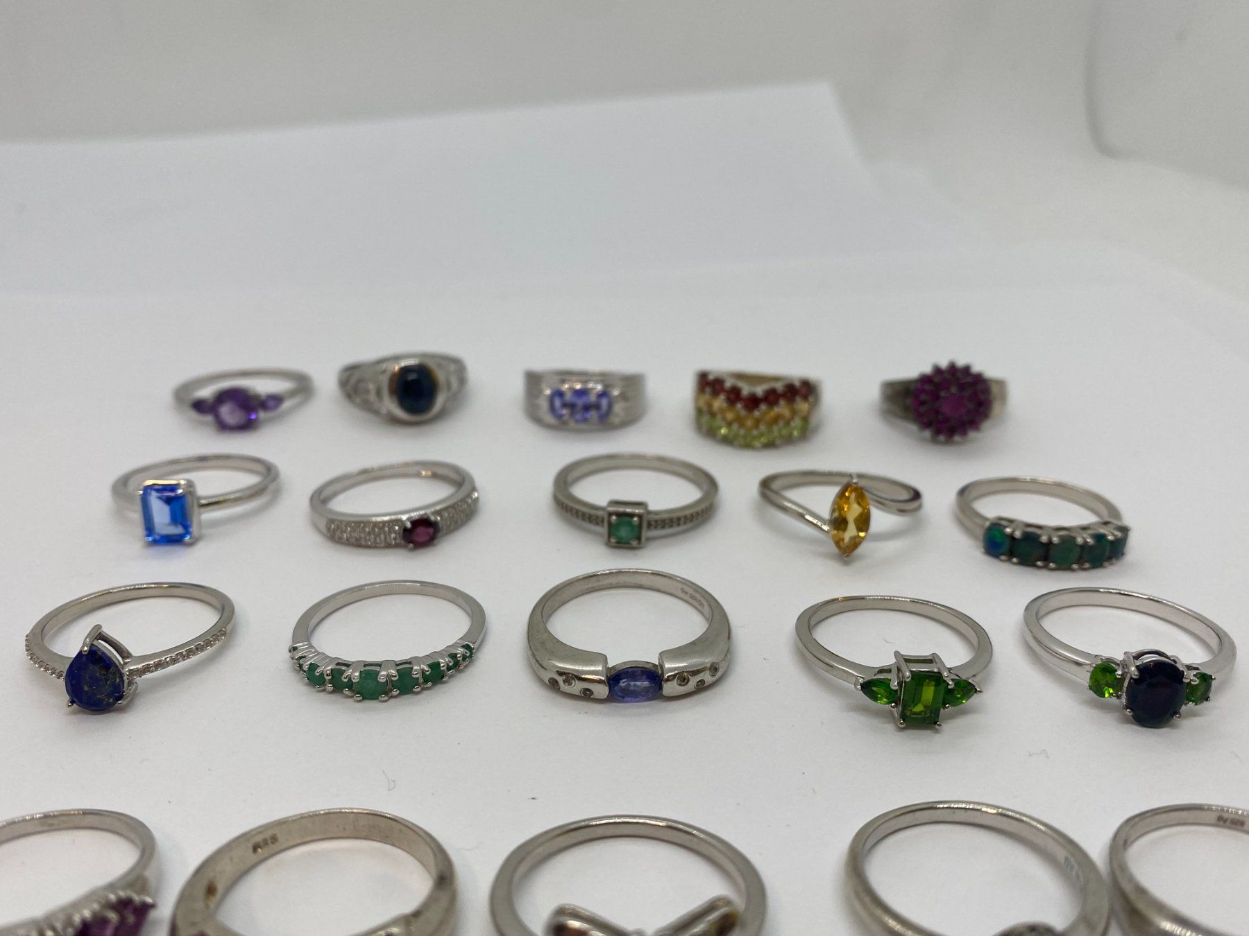 Altri gioielli: LOT Silber-Ringe unkontrolliert /i413 – Usato da Bern venduto da JMsoehne1987 2