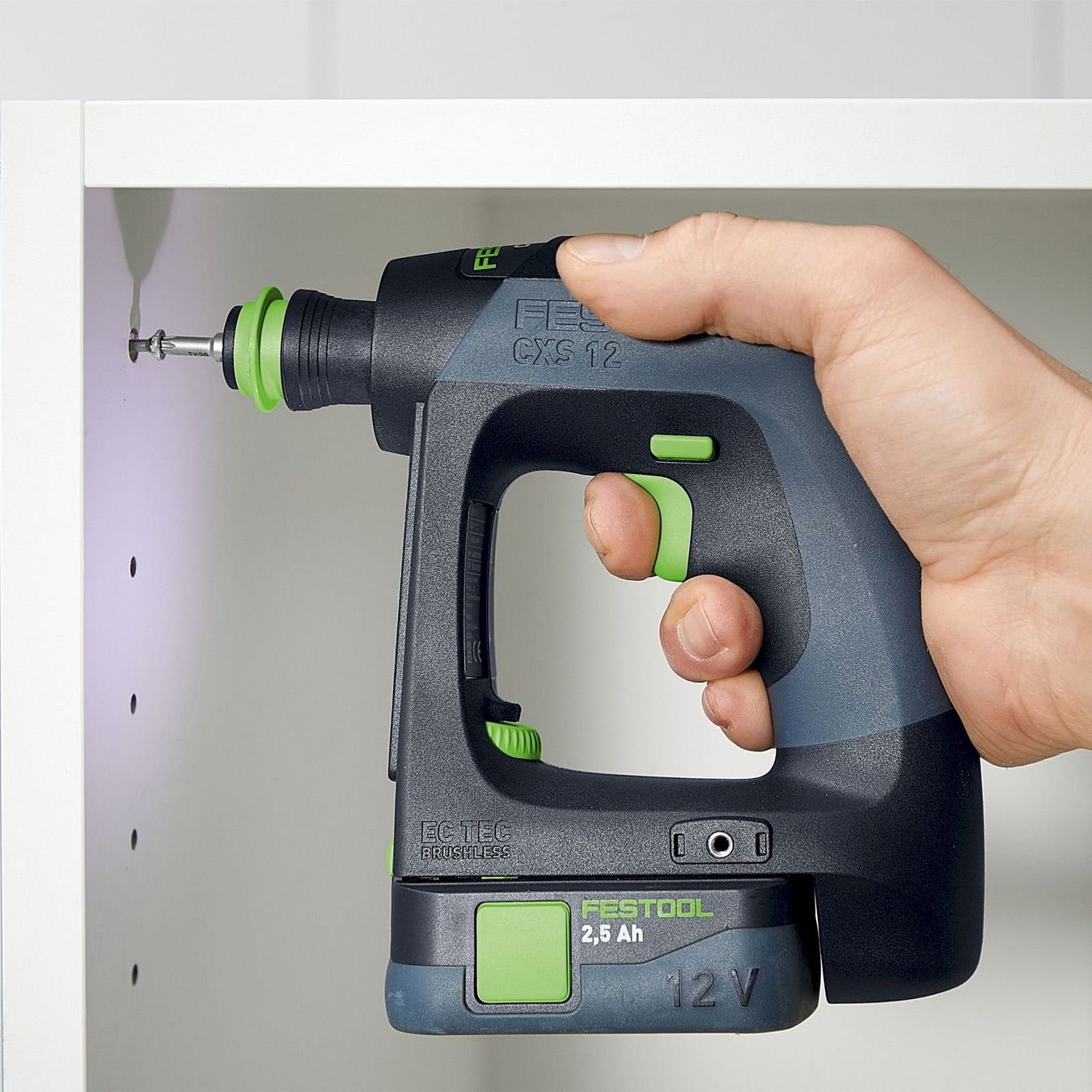Festool Tutti gli attrezzi: Festool CXS 12 2,5-Set Bohrschrauber – Nuovo e nell'imballaggio originale da Bottighofen venduto da zaap 2