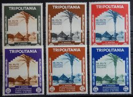 Tripolitanien Ital. Kolonie Kat. 223-228 *1934