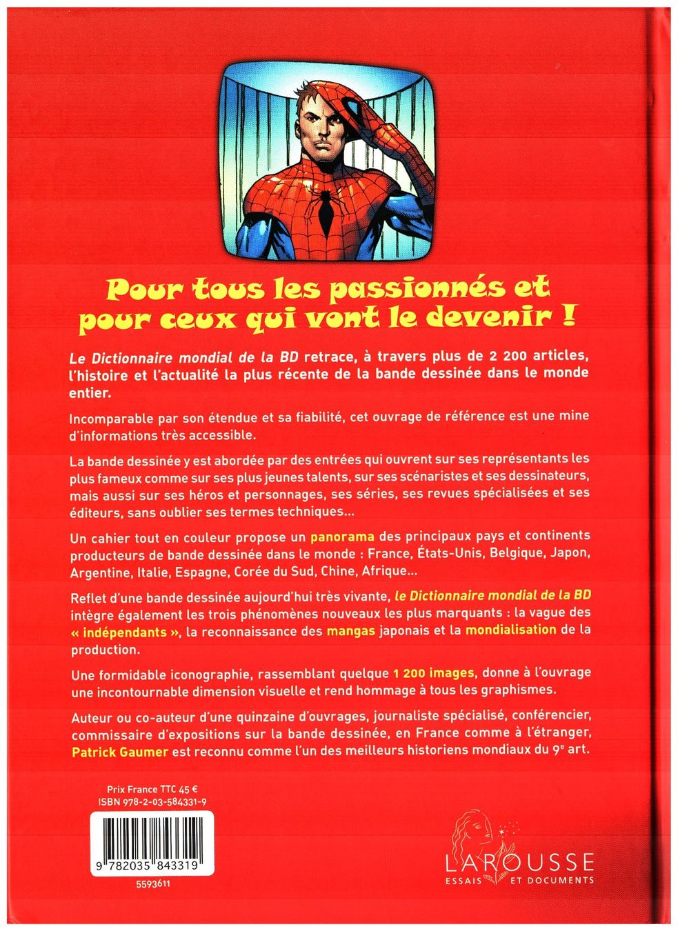 Fumetti: Dictionnaire mondial de la BD de Patrick Gaumer – Usato da Carouge GE venduto da serginho22 9