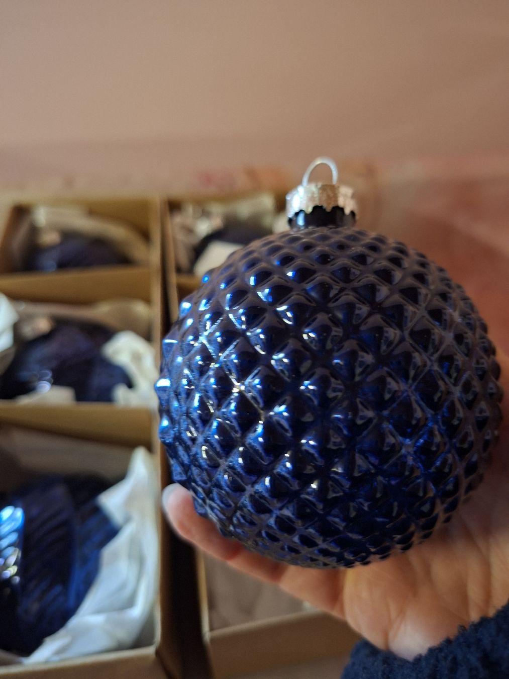 Tutte le decorazioni: neu: 23 Weihnachtskugeln Blau – Nuovo e nell'imballaggio originale da Nassen venduto da verrueckt 4