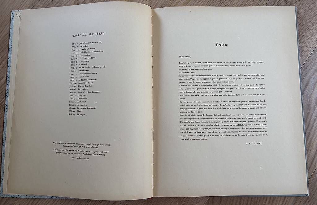 Bücher: La grande ronde des métiers  – Gebraucht aus St-Blaise von Poussinnette01 2