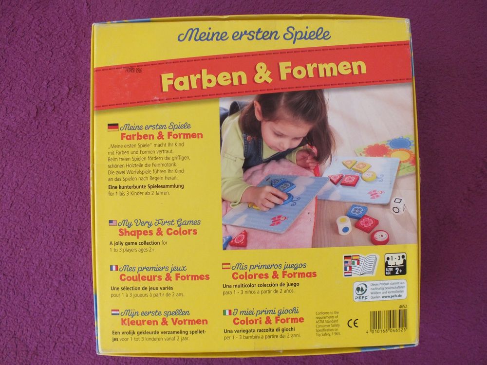 HABA Meine Ersten Spiele Fischen – Angelspiel Ab 2 Jahren, Holzspielzeug, 1-4 Kinder