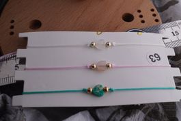 Herz Armband 3 Stück Set3   Armband     Rausverkauf