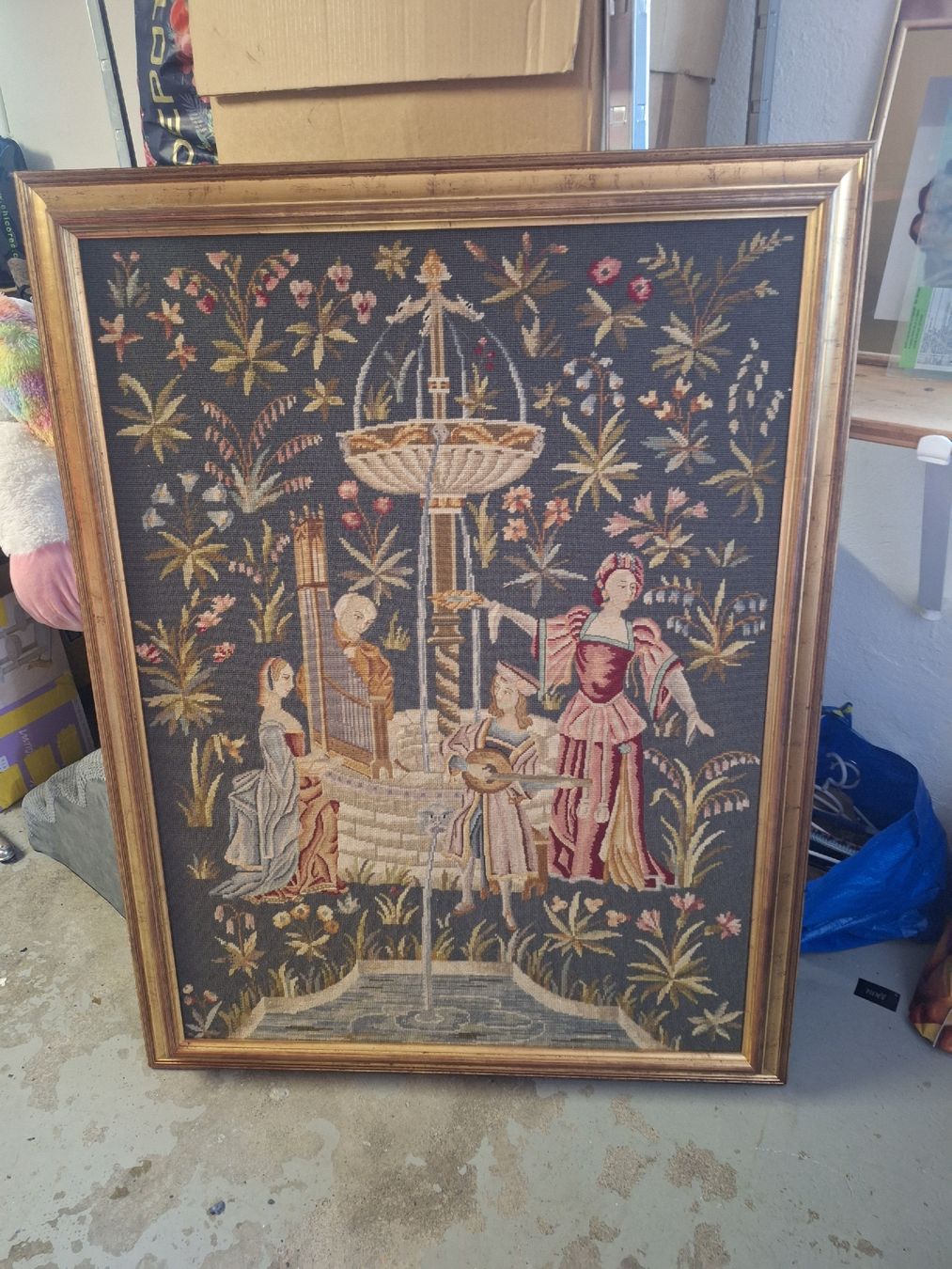 Poster & Bilder: Bild mit Holzrahmen antiker Stil – Gebraucht aus Wynau von Ziegler_Secondhand