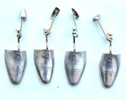 Fortnum & Mason London Vintage Schuhspanner Metall 2 Paar