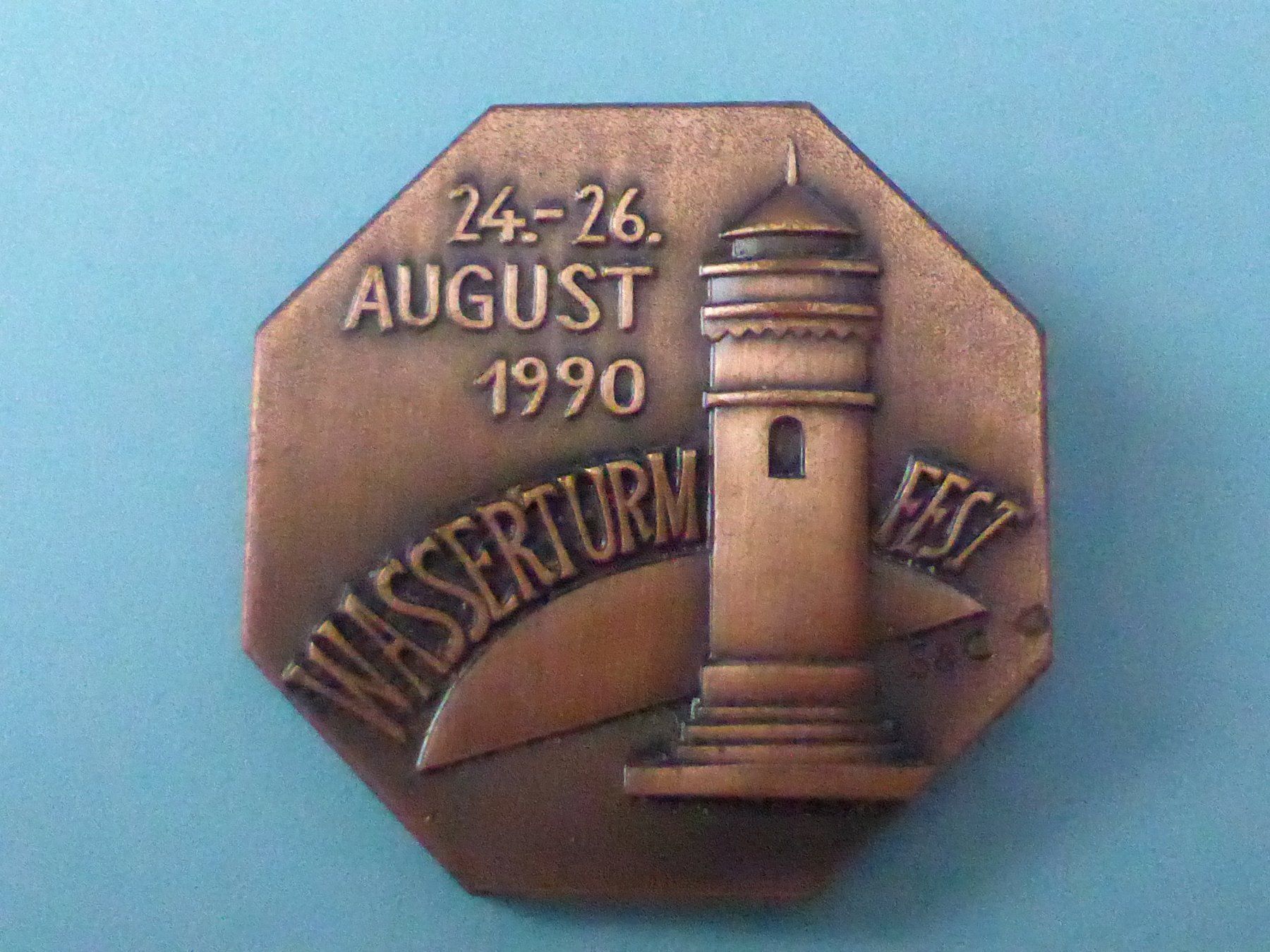 Médailles: Basler Wasserturm-Plakette 1990 – D'occasion à Triengen par Nussbaum14