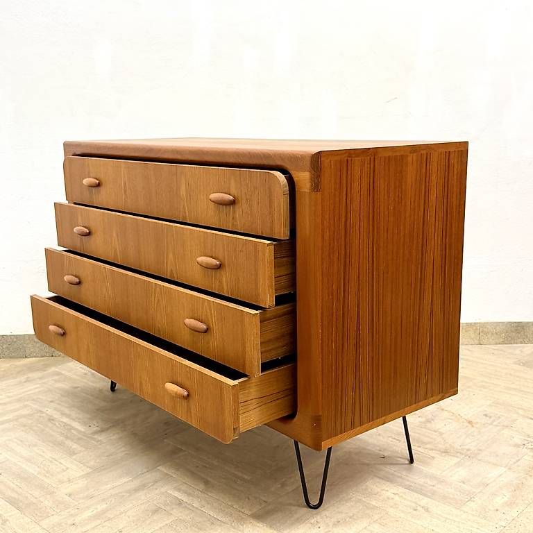Kommoden: Mid Century dänisches teak Sideboard by DYRLUND – Gebraucht aus basel von vintory.ch 3