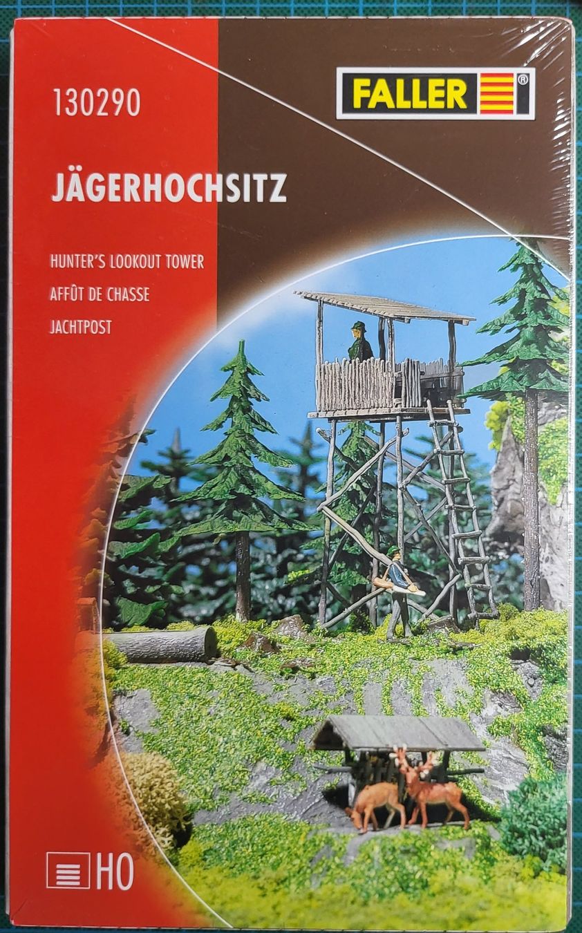 Faller Modellini di ferrovie: Faller 130290 "Jägerhochsitz" – Nuovo e nell'imballaggio originale da Malters venduto da minitrix79