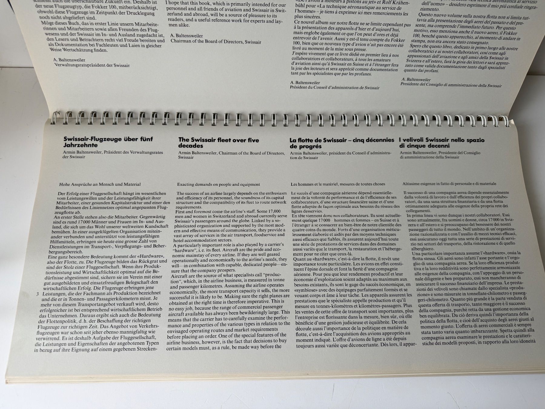 Livres: Swissair Flugzeug-Buch – D'occasion à Zwingen par moje1 3
