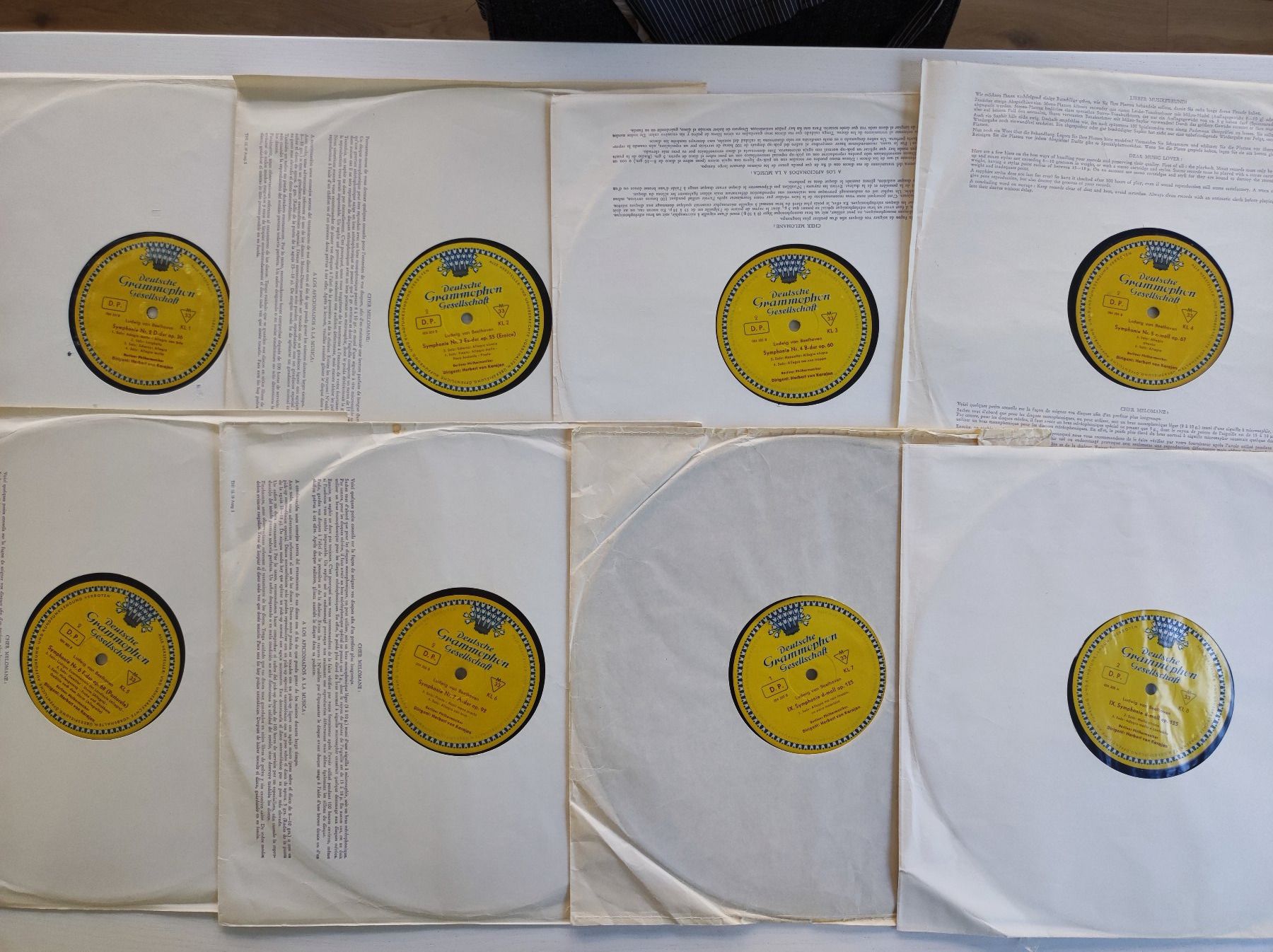 Dischi in vinile: Beethoven 9 Symphonien - Herbert von Karajan – Usato da Baden venduto da wenkst 4