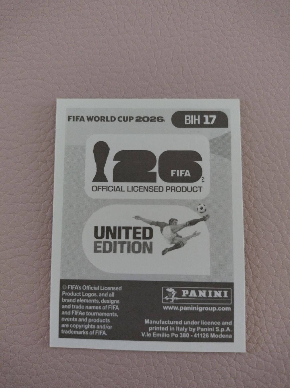 Panini Carte collezionabili: BIH17 – Nuovo (secondo la descrizione) da Schöftland venduto da KuLe_8pmc 1