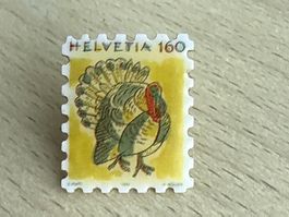 Pin Briefmarke