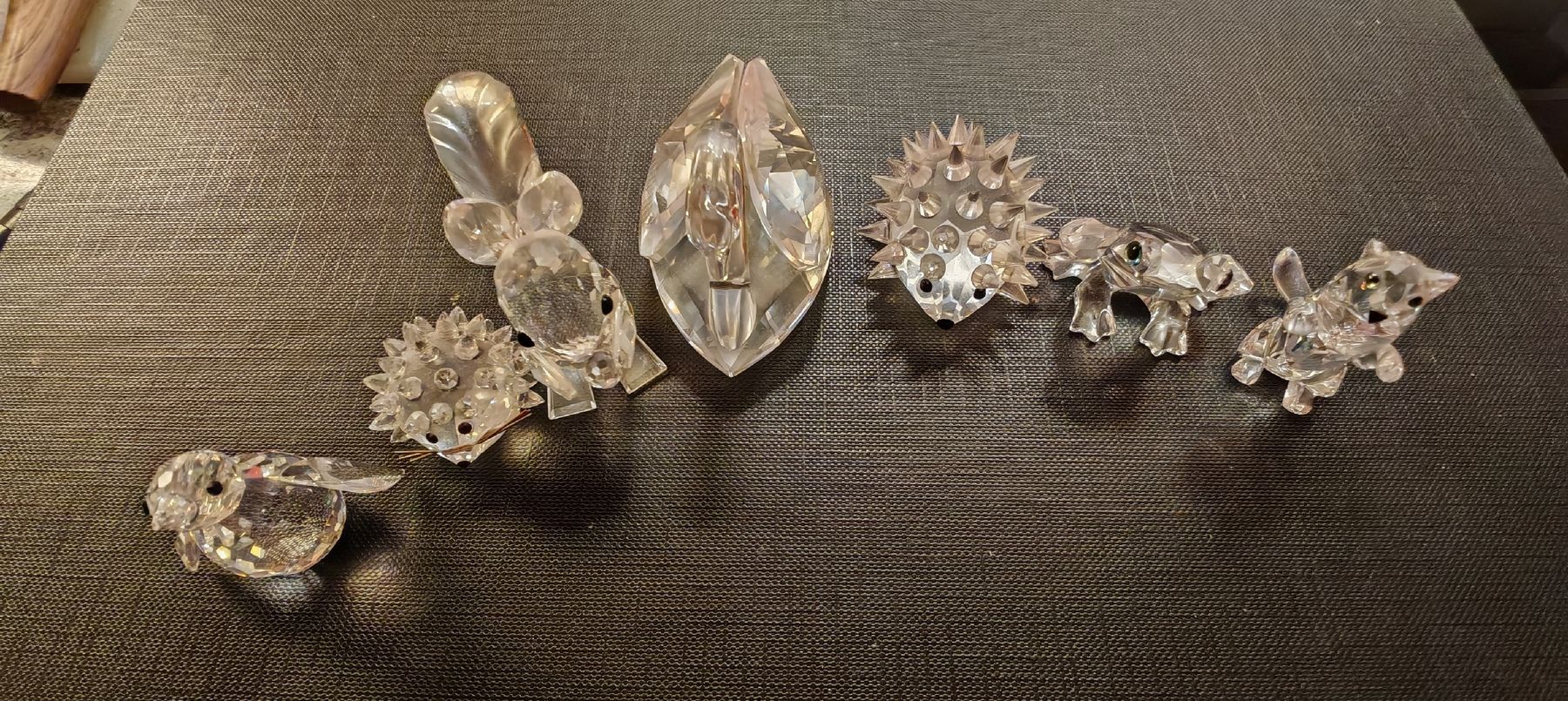 Swarovski Statuette: 7 mal barowski Figuren – Usato da Niederönz venduto da peterklara 1