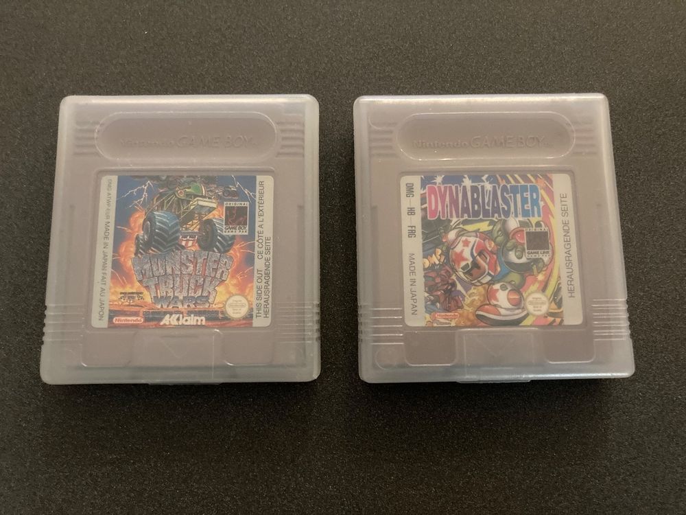 Gameboy Monster Truck Wars & Dynablaster Kaufen auf Ricardo